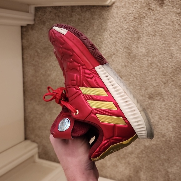 Adidas Marvel Harden Vol. 3 Ironman Red - Picture 1 of 5